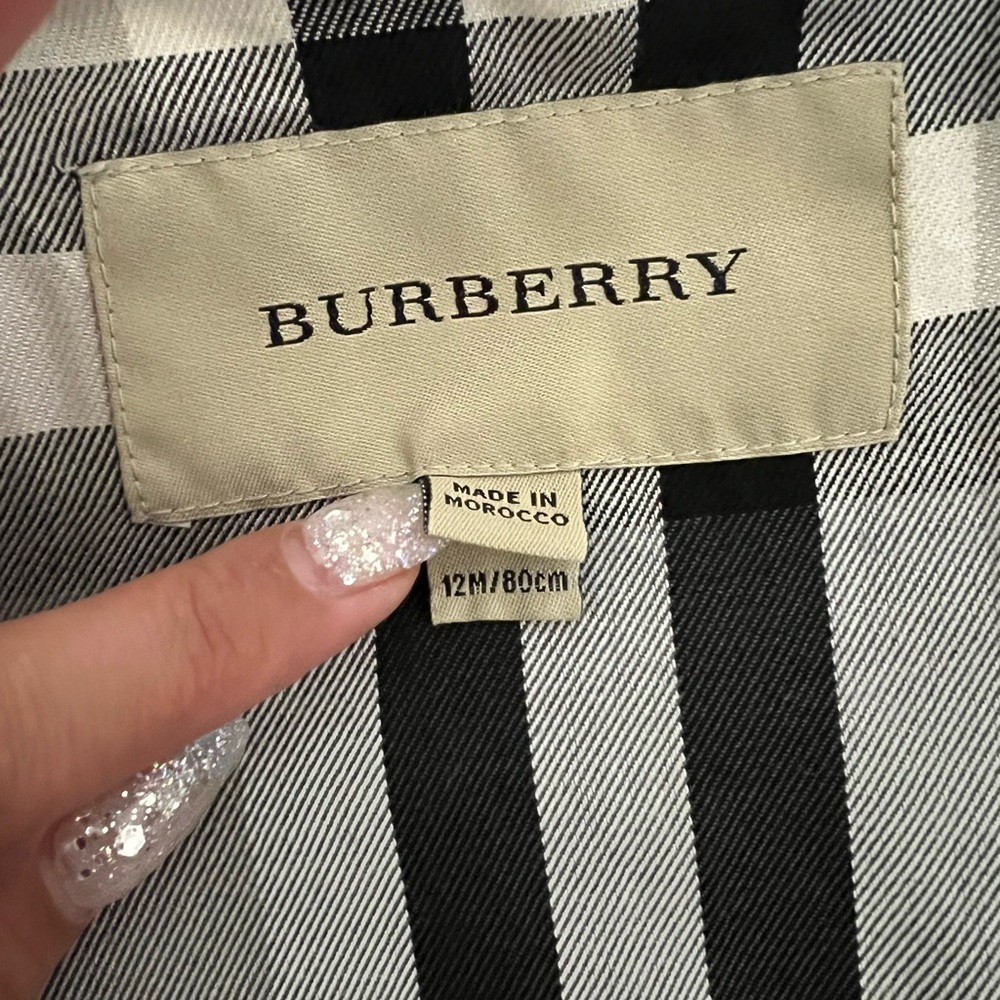 Burberry Raincoat baby pink - Picture 4 of 5